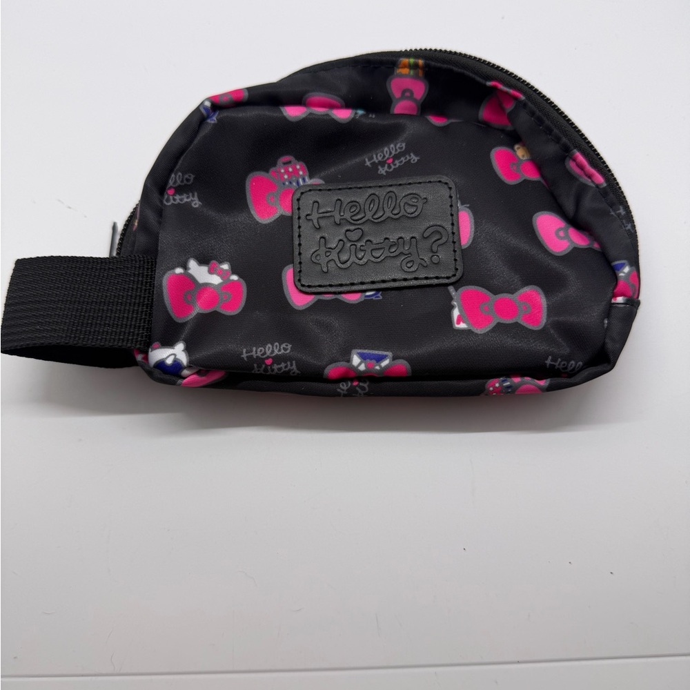 Sanrio Hello Kitty Black and Pink Small Pouch